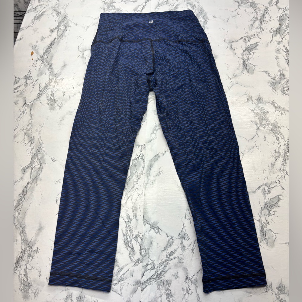 lululemon athletica Wonder Under Navy High-Rise Leggings Size Medium  8
